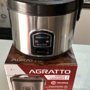Panela Inox Elétrica Arroz e Legumes 10 Xicaras - AGRATTO