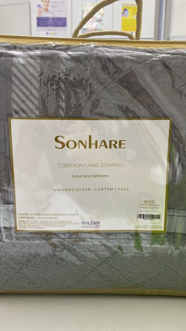 Coberdrom Flannel Sonhare 2,20 x 2,40 - SULTAN