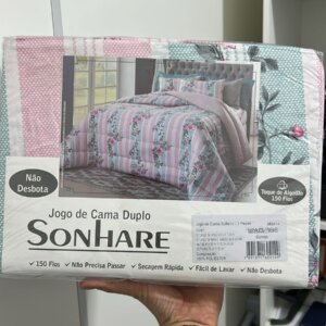 Lençol Solteiro 03 Pçs Sonhare 2,40 x 1,40 - SULTAN