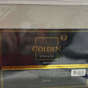 Lençol Queen Golden Hypercal 200 2,40 x 2,60 - ROZAC