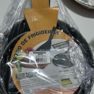 Frigideira 2 Pçs N°20/24 Antiaderente Preta/Cobre - REMAZA